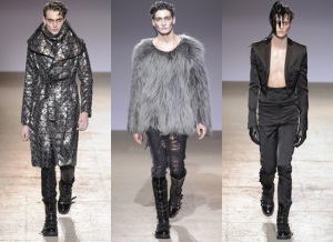 Gareth Pugh Menswear Autum/Winter 09, Paris Men's Fashion Week: Image from http://www.fabsugar.co.uk/2736920