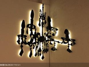"Nonce" Chandelier by Cinzia Tosatto Image from: http://www.instablogs.com